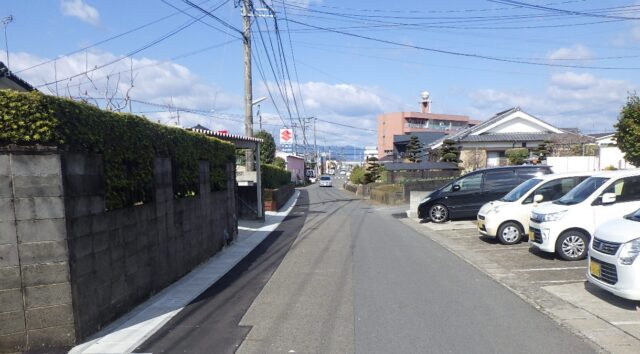 下田島通線　排水溝工事