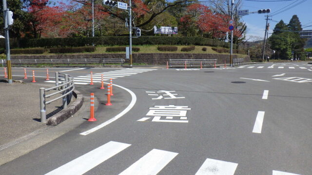 佐土原西都線　防護柵工事